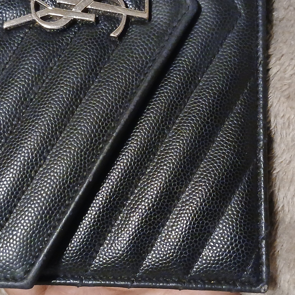 💯% Authentic YSL Envelope Wallet (no chain) - Picture 14 of 17